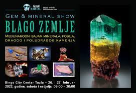 „Blago Zemlje“  sajam minerala, fosila, dragog i poludragog kamenja krajem februara u Tuzli